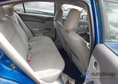 2012 Honda Civic Lx z USA, uszkodzony, nr VIN 19XFB2F50CE323737